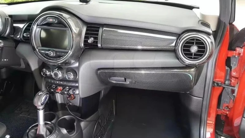 Trade Assurance Dry Carbon Fiber Interior Trim Kit Fit For 2014-2016 Mini F55 F56 LHD Interior Trim Kit
